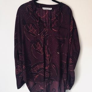 LIKE NEW ⚡️ Modern paisley blouse